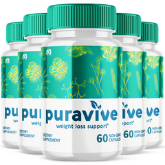 Puravive Supplement Pills (5 Pack - 300 Capsules)
