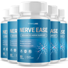 (5 Pack) Nerve Ease Nootropic Nerve Support Max Supplement NerveEase 300 Capsule