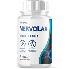 (1 Pack) Nervolax Nootropic Natural Super Nerve Supplement Nervo Lax 60 Capsules