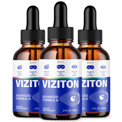 Viziton Drops Enhance Vision, Support Healthy Eye Function 90 Servings (3 Pack)