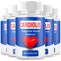 (5 Pack) Cardiolis Pill Advanced Blood Health Max Support Cardiolis 300 Capsules