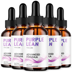 (5 Pack) Purple Lean Drop Advanced Health & Fitness Formula PurpleLean 150 Servs