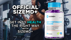 SizeMD+ Male Gummies Advanced Formula Size MD Supplement 180 Gummies (3 Pack)