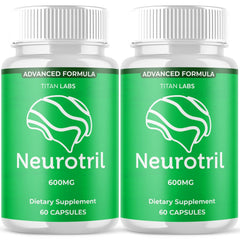 (2 Pack) Neurotril Nootropic All Natural Brain Supplement Neuro Tril 120 Capsule