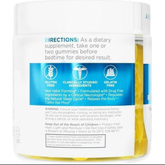 Relaxium Sleep Quick Gummy, Sleep Aid, 60 Gummies Delicious Gummy Promotes Sleep