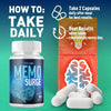 Image of (5 Pack) Memo Surge Nootropic All Natural Brain Supplement MemoSurge 300 Capsule