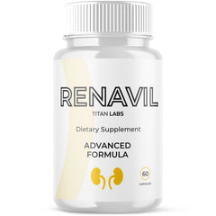 (1 Pack) Renavil Pills Advanced Energy & Wellness Support Formula 60 Capsules