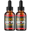 Image of (2 Pack) Gluco Drops Blood Support Vitamin Supplement GlucoDrops 60 Servings