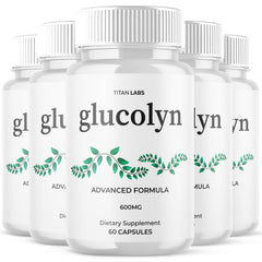 (5 Pack) Glucolyn Blood Balance Advanced Support Glycogen Vitamin 300 Capsule