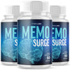 Image of (3 Pack) Memo Surge Nootropic All Natural Brain Supplement MemoSurge 180 Capsule