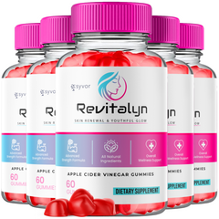 Revitalyn Keto ACV Gummies 1000MG Advanced Formula Vitamin (5 Pack-300 Gummies)