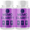 Image of Memo Clarity Nootropic All Natural Formula Brain Supplement (2 Pack - 120 Capsules)