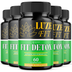 (5 Pack) Luze Fit Advanced Energy & Fitness Support Formula LuzeFit 300 Capsules