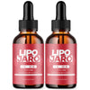 Image of (2 Pack) LipoJaro Drops Advanced Health & Fitness Formula Lipo Jaro 60 Servings