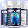 Image of (5 Pack) Memovita Nootropic All Natural Formula Memo Vita Supplement 300 Capsule