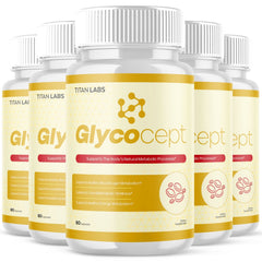 (5 Pack) Glycocept Advanced Blood Support Supplement Pills Glyco Cept 300 Capsules