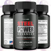 Image of (1 Pack) Steel Power Advanced Male Health Support Supplement SteelPower 60 Capsules