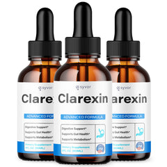 (3 Pack) Clarexin Drops Advanced Gut Health Support Max Supplement 90 Servings