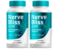 Nerve Bliss Elite, Nerve Bliss Support Supplement NerveBliss Elite (2 Pack - 120 Capsules)
