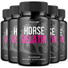 Image of (5 Pack) Horse Gelatin Advanced Male Support Supplement HorseGelatin 300 Capsule