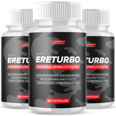 Ereturbo Male Pills Ere Turbo Supplement (3 Pack - 180 Capsules)