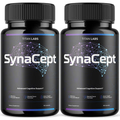 (2 Pack) SynaCept All Natural Brain Supplement Syna Cept 120 Capsules