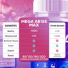 Image of (5 Pack) Mega Arise Max Advanced Male Support Supplement MegaArise 300 Capsules