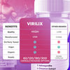 Image of (5 Pack) Virilix Male Support Supplement Advanced Formula Viri Lix 300 Capsules