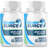 Image of Neuro Surge Nootropic All Natural Super Brain Supplement (2 Pack - 120 Capsule)
