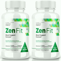 (2 Pack) ZenFit Supplement Blood Support Formula 120 Capsules