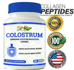 Colostrum 60 Capsules Gut Health Immune Support Increase 1000mg gluten free