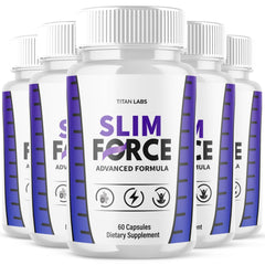 (5 Pack) Slim Force Advanced Energy And Fitness Supplement SlimForce 300 Capsules