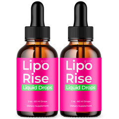 (2 Pack) Lipo Rise Drops Advanced Health & Fitness Supplement LipoRise 60 Serves