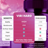 Image of (2 Pack) Viri Hard Advanced Male Health Support Supplement ViriHard 120 Capsules