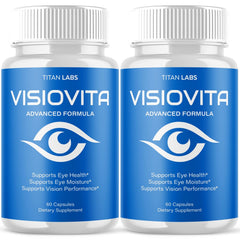 (2 Pack) Visiovita Support Healthy Eye Vision & Function Visio Vita 120 Capsules