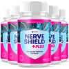 Image of (5 Pack) Nerve Shield Nootropic All Natural NerveShield Supplement 300 Capsules