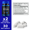 Image of Blood Flow Titan Pro for Men Advanced Blood Support Vitamin Supplement 120ct