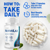 Image of (3 Pack) Nervolax Nootropic Natural Super Nerve Supplement Nervo Lax 180 Capsule
