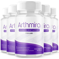 (5 Pack) Arthmira Joint Eternal Natural Joint Supplement Boost Mobility 300 Capsules