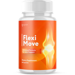 (1 Pack) Flexi Move Joint Support Advanced Formula Supplement FlexiMove 60 Capsules
