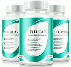 (3 Pack) CelluCare Supplement Blood Support Pills 180 Capsules