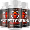 Image of (3 Pack) Potens Hardmax Advanced Male Support Supplement PotensHardmax 180 Capsules