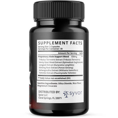 (1 Pack) Rhinox X Advanced Male Support Pills RhinoxX Supplement 60 Capsules