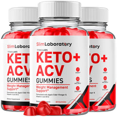 (3 Pack) Slim Laboratory ACV Gummys 1000MG Advanced SlimLaboratory 180 Gummies