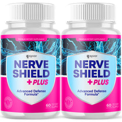 (2 Pack) Nerve Shield Nootropic All Natural NerveShield Supplement 120 Capsules