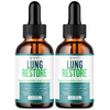 Image of (2 Pack) Lung Restore Drops Advanced Formula for Lung Health Support 60 Servings