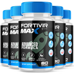 (5 Pack) Fortivir Max Advanced Formula Pills FortivirMax Supplement 300 Capsules