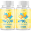 Image of (2 Pack) Vivogut Probiotic For Gut Health & Digestive Function Vivo Gut 120 Caps