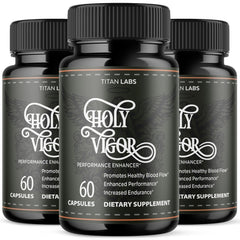 (3 Pack) Holy Vigor Advanced Male Support Vitamin Supplement HolyVigor 180 Capsules