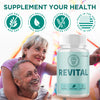 Image of (3 Pack) Revital Advanced Energy & Fitness Formula Supplement Revi Tal 180 Caps